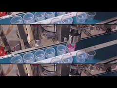 자동 나사 풀 파우더 충전 기계 JLF-2 단일 노즐 서보 캡 시스템