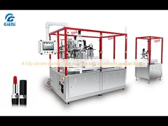 완전히 실리콘 립스틱을 채우는 기계로 특허를 받은 포착기 디자인이 있습니다.