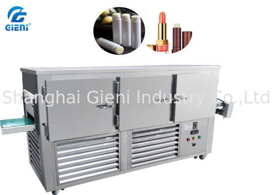 속도 Converyor 3 미터를 가진 조정가능한 입술 크림 식히는 갱도