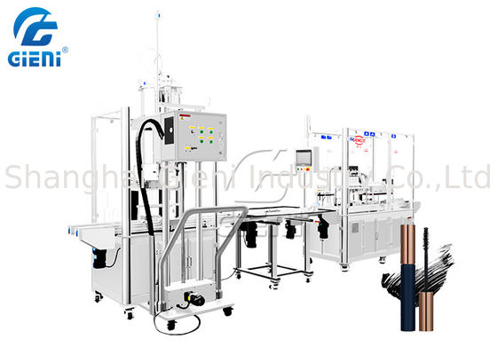 SUS304 12 노즐 마스카라 필러 모터 구동 피스톤 필링