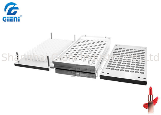 매뉴얼 타입 알루미늄 화장용 립스틱 주형 DIY 96 공동