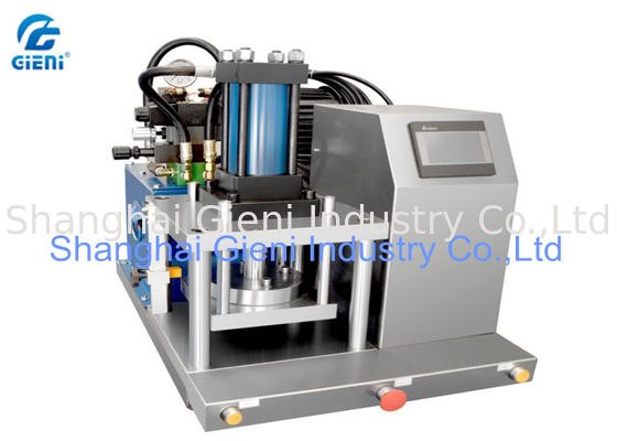 소형 터치스크린을 가진 탁상용 실험실 아이섀도 누르는 기계