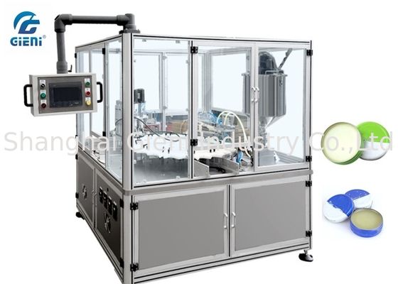 스테인리스 물자를 가진 바셀린 충전물 기계를 위한 피스톤 유형 PLC 통제 캐퍼