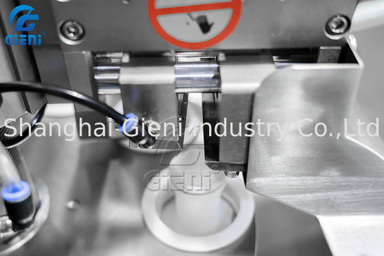 SUS316L 2400 pcs/H 항온수 화장용 튜브 충전기