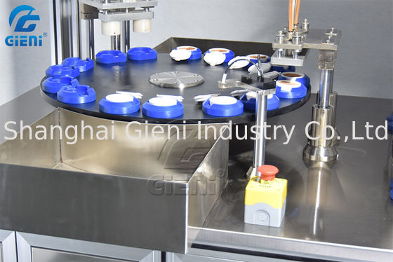 Cosmetic CC Cream Filling Machine 10pcs/Min With 16 Rotary Stations