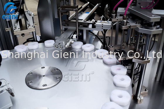 반자동 로터리 15L 탱크 립글로스 충전 기계