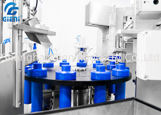 15L 탱크 마스카라 립글로스 충전 기계 튜브 필러 반자동