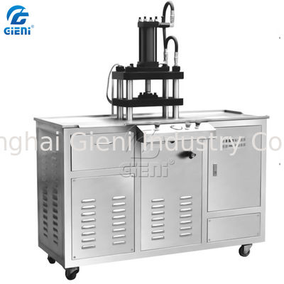 압착기를 누르는 화장용 아이섀도 파우더