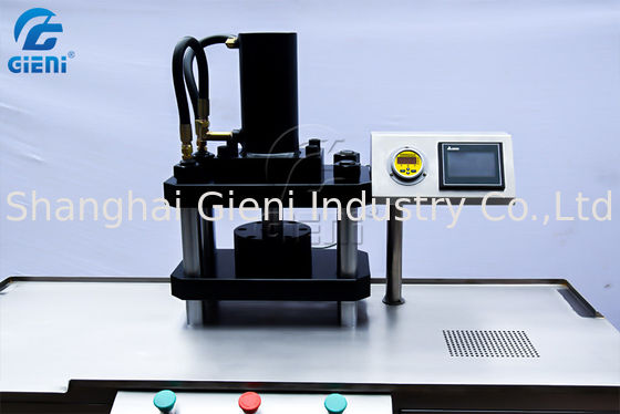 압착기를 누르는 화장용 아이섀도 파우더