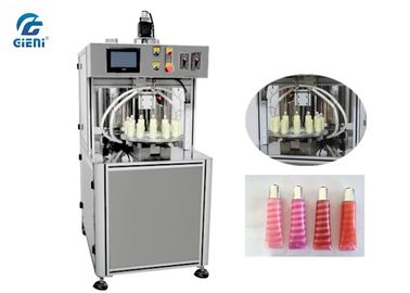 좋은 가격 Multi Colors Spiral Lip Gloss Filling Machine 12L Material Tank 온라인으로