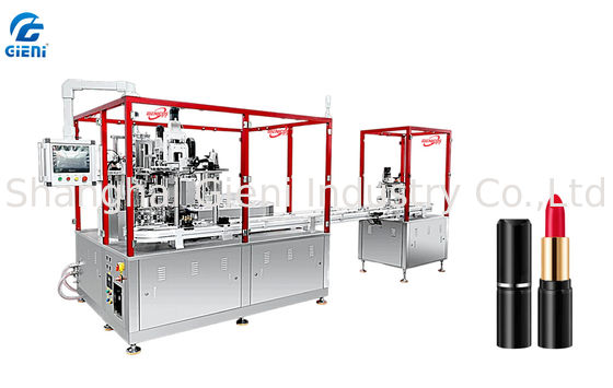 좋은 가격 Automatic All-Silicone Lipstick Filling Machine with Separated Two-Stage Vacuum Device 온라인으로