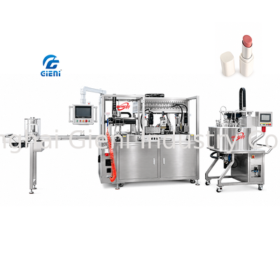 GLU-900 풀 실리콘 립스틱 채우기 vakuum demolding 기술 30L 탱크 112 구멍 곰팡이