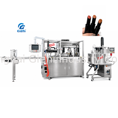 GLU-900 소-제로 냉각 립스틱 채우기 KANGSHIJIE 압축기 -20°C 900pcs/h 생산