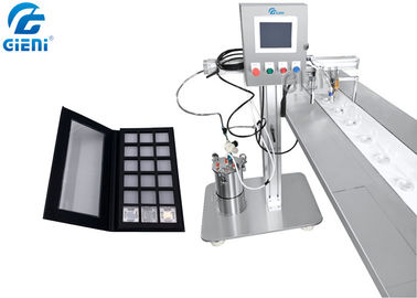 좋은 가격 Cosmetic Eyeshadow Power Case Gluing Machine With Touch Screen 0.75KW Power 온라인으로