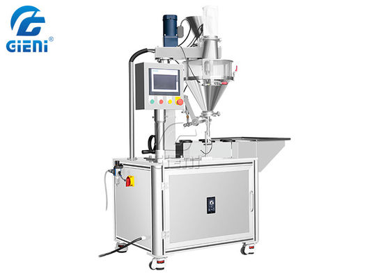 15L 메이크업 나사송곳 분말 충전 기계 0.4KW 900 pcs/H