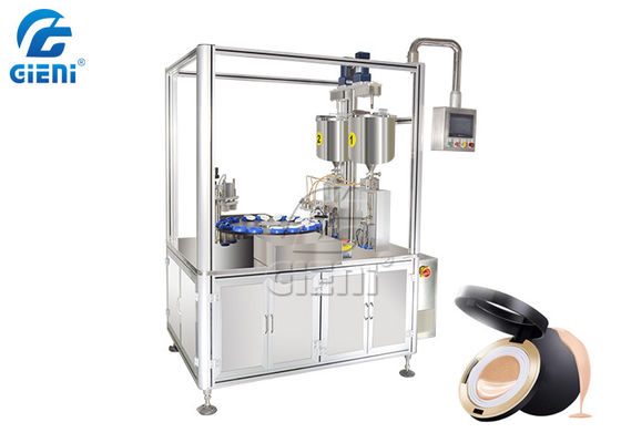 좋은 가격 Cosmetic CC Cream Filling Machine 10pcs/Min With 16 Rotary Stations 온라인으로