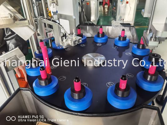 진동 테이블과 50 PCS/Min 출력으로 자동 30ML 마스카라 충전 기계